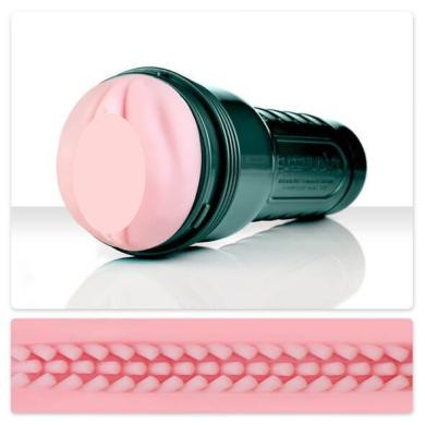 Мастурбатор з вібрацією Fleshlight Vibro Pink Lady Touch, три вібропулі