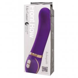 Класичний вібратор Front Row Purple Vibrator - 5