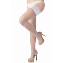 Панчохи Gabriella Calze Cher 15 den, plus size, 5/6,під пояс- тілесного кольору - 4