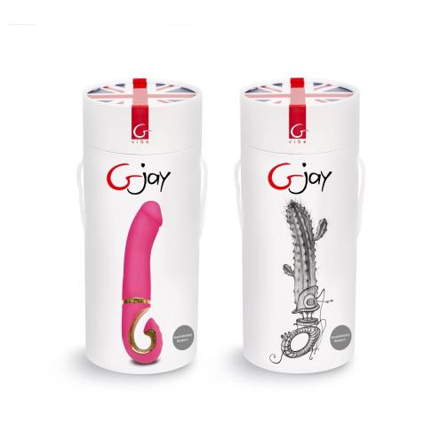 Водонепроникний вібратор Gjay Neon Rose