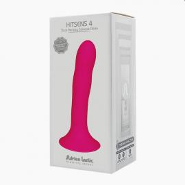 Ділдо з присоскою Adrien Lastic Hitsens 4 Pink, відмінно для страпону - 2