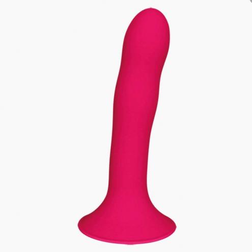 Ділдо з присоскою Adrien Lastic Hitsens 4 Pink, відмінно для страпону