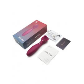 Вакуумный вибратор KisToy Polly Plus Violet - 2