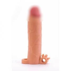 Насадка на пеніс з вібрацією - Pleasure X-Tender Vibrating Penis Sleeve - 4