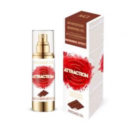 Розігріваюча масажна олія з феромонами MAI PHEROMON MASSAGE OIL - CHOCOLATE (75 мл) - 1