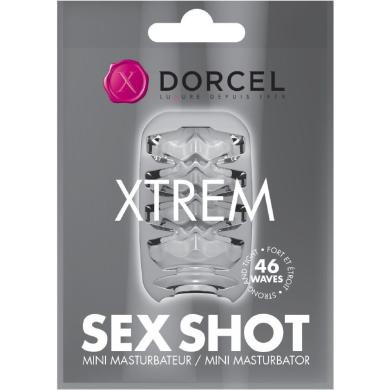 Мастурбатор Dorcel Sex Shot Xtrem прозрачного цвета