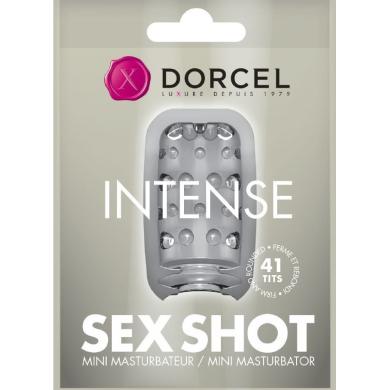 Мастурбатор Dorcel Sex Shot Intense прозорого кольору