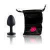 Анальная пробка Dorcel Geisha Plug Diamond XL, макс. диаметр 4,5см, смещенный центр тяжести