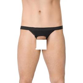 Мужские стринги - Mens Thong 4532, black, OneSize - 1