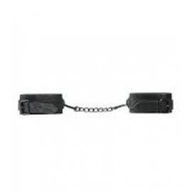 Шикарные наручники с цепью Midnight Lace Cuffs - 5
