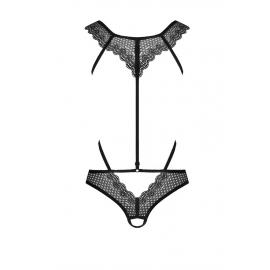 Боди Obsessive 857-TED-1 Черный S/M - 5