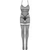 Комбинезон-сетка Obsessive N118 Черный S/M/L