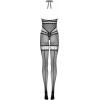 Комбинезон-сетка Obsessive N118 Черный S/M/L