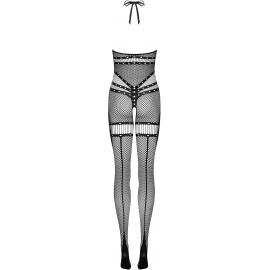 Комбинезон-сетка Obsessive N118 Черный S/M/L - 4