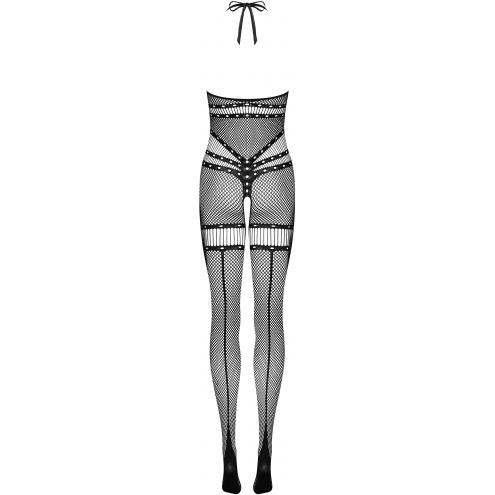 Комбинезон-сетка Obsessive N118 Черный S/M/L