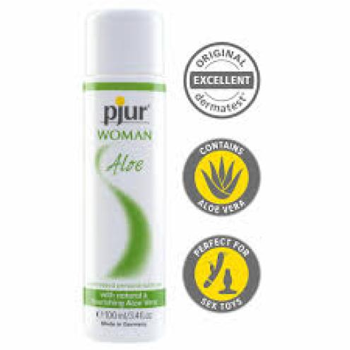 Лубрикант на водной основе - Pjur Woman - Aloe, 100 ml