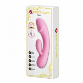 Вибратор - Pretty Love Ron Vibrator Pink - 1