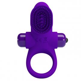 Ерекційне кільце - Pretty Love Vibro Penis Ring II Blue - 2