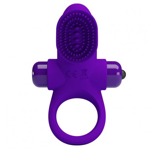 Ерекційне кільце - Pretty Love Vibro Penis Ring II Blue