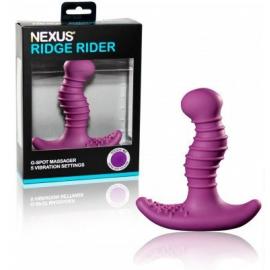 Масажер простати з вібрацією Nexus Ridge Rider Plus Purple - 3