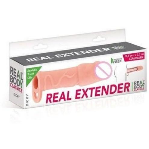 Насадка на член Real Body - Real Extender DICKY