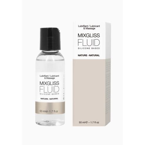 Лубрикант на силіконовій основі MixGliss FLUID NATURE (50 мл) без запаху