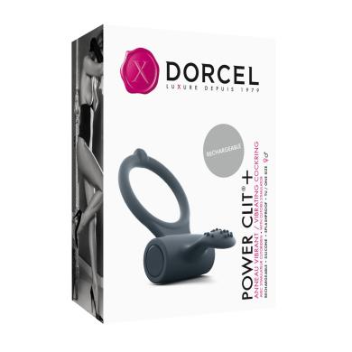 Эрекционное кольцо с вибрацией Dorcel Power Clit Plus