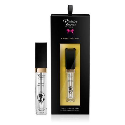 Стимулюючий блиск для губ -  Plaisirs Secrets Stimulating Oral Gloss  - Baiser Brulant, 7 мл