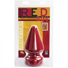 Анальнв пробка Doc Johnson Red Boy - XL Butt Plug The Challenge, діаметр 12см - 2