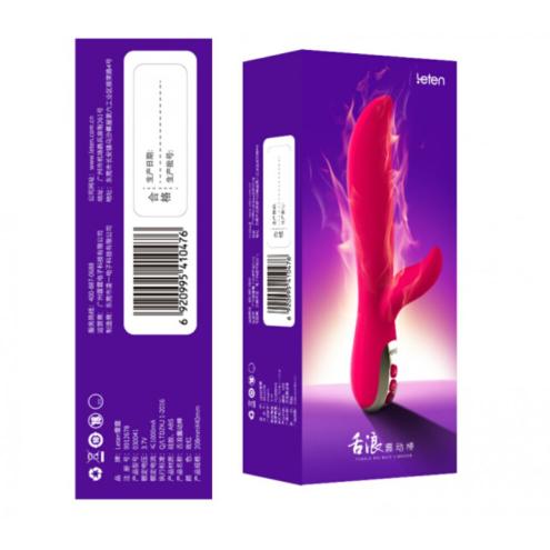 П.Вибратор с подогревом Leten Tongue Wave Vibrator