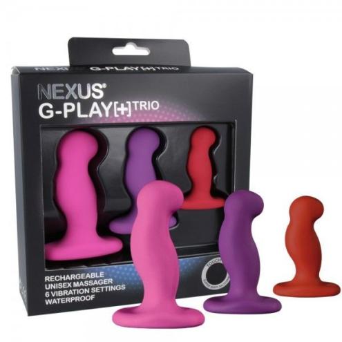 Набор вибромассажеров простаты Nexus G-Play Trio Plus