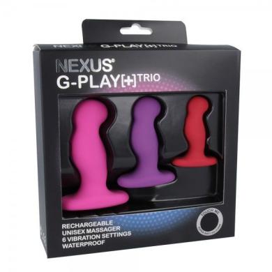 Набір вібромасажерів простати Nexus G-Play Trio Plus