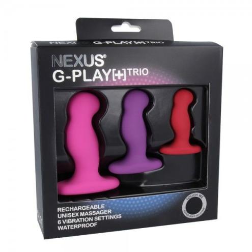 Набор вибромассажеров простаты Nexus G-Play Trio Plus