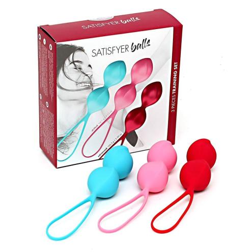 Набір вагінальних кульок Satisfyer balls C02 double