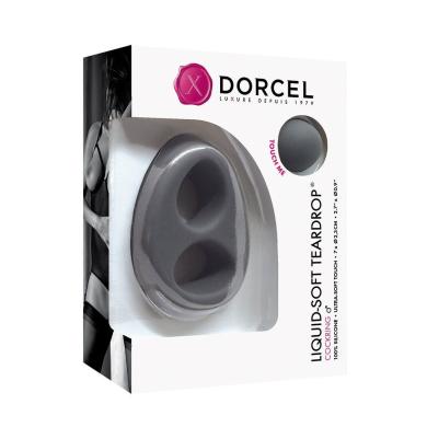 Двойное эрекционное кольцо Dorcel Liquid-Soft Teardrop