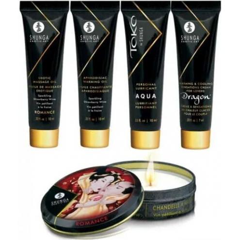 Подарунковий набір Shunga GEISHAS SECRETS - Sparkling Strawberry Wine