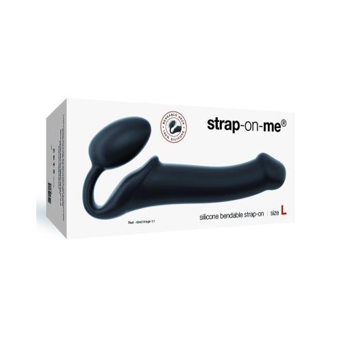 Безремневой страпон Strap-On-Me Black L