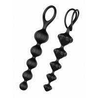 Набір анальних намист Satisfyer Beads, set of 2, black