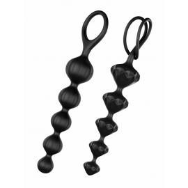 Набор анальных бус Satisfyer Beads, set of 2, black - 1