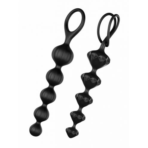 Набір анальних намист Satisfyer Beads, set of 2, black