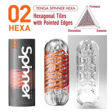 Мастурбатор Tenga Spinner Hexa