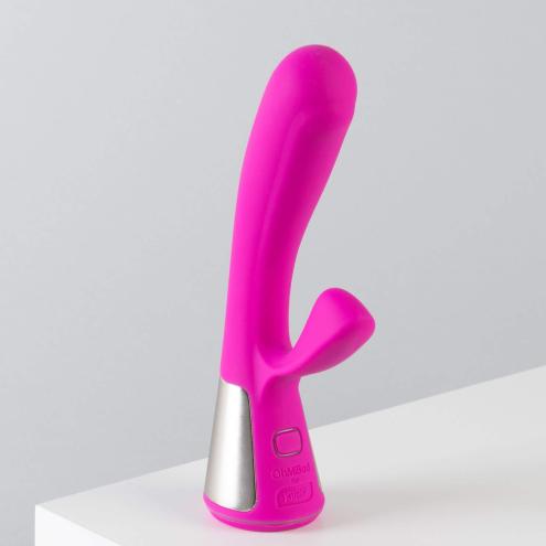 Интерактивный вибратор-кролик OhMiBod Fuse for Kiiroo Pink