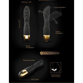 Вібратор Dorcel Flexi & Joy з регульованим кутом вигину - 5