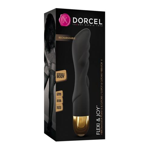 Вібратор Dorcel Flexi & Joy з регульованим кутом вигину