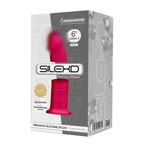 Фалоімітатор SilexD Robby Pink (MODEL 2 size 6in) діаметр 3,9см
