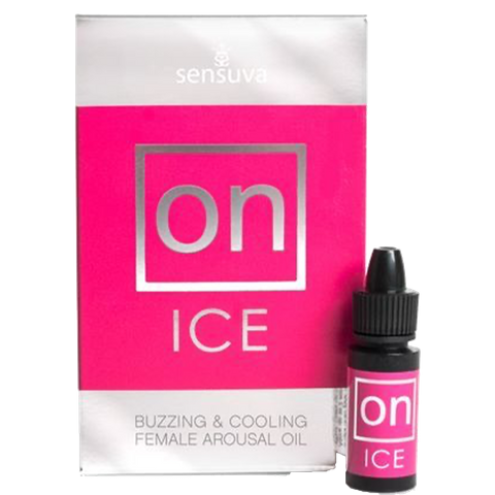 Збудливі краплі для клітора Sensuva - ON Arousal Oil for Her Ice (5 мл) охолоджуючі