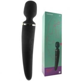 Вібромасажер Satisfyer Wand-er Women мікрофон чорного кольору - 1