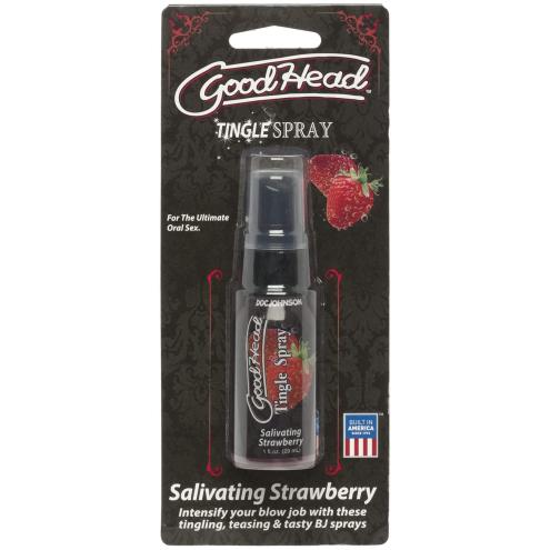 Спрей для минета Doc Johnson GoodHead Tingle Spray – Strawberry (29 мл)