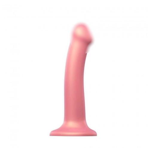 Насадка для страпона Strap-On-Me Mono Density Dildo Rose M