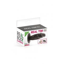 Фалоімітатор Real Body - Real Tim Black - 2